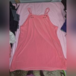 White House Black Market Coral Tank Top